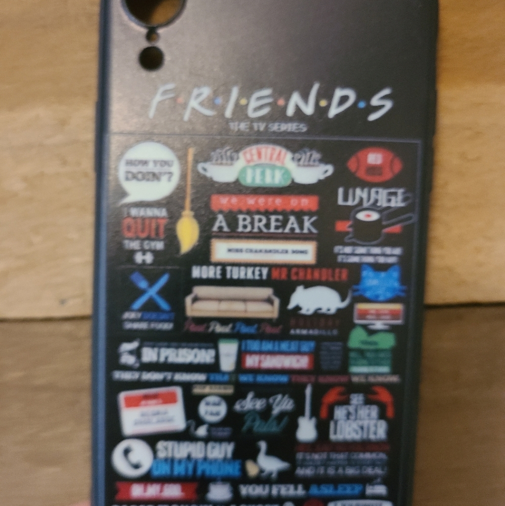 IPhone XR friends phone case